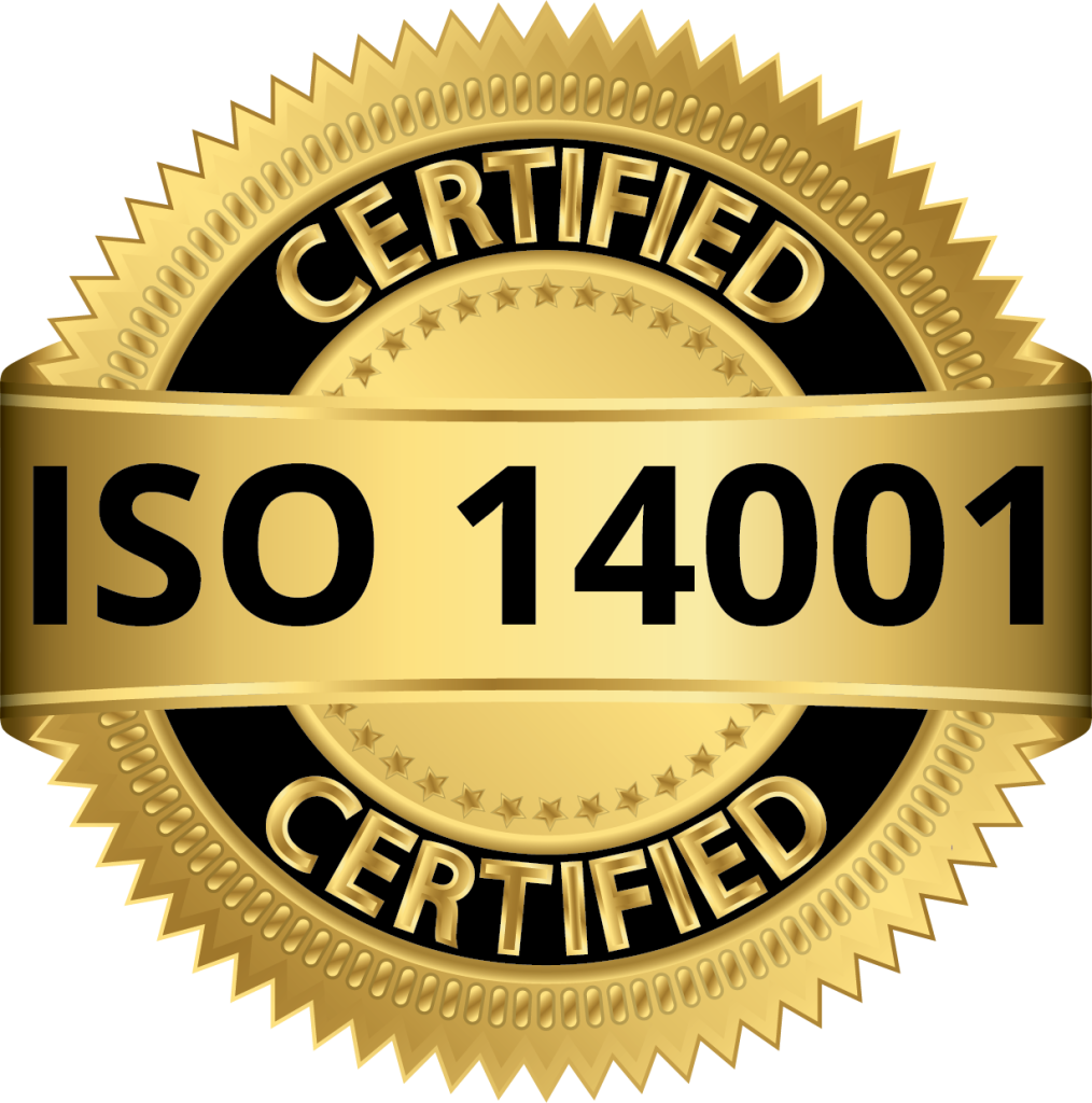 ISO 14001 certified
