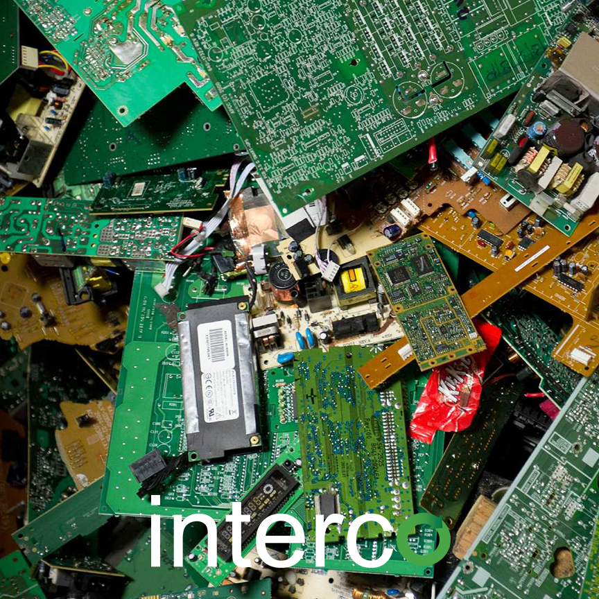 Printed circuit boards to be recycled