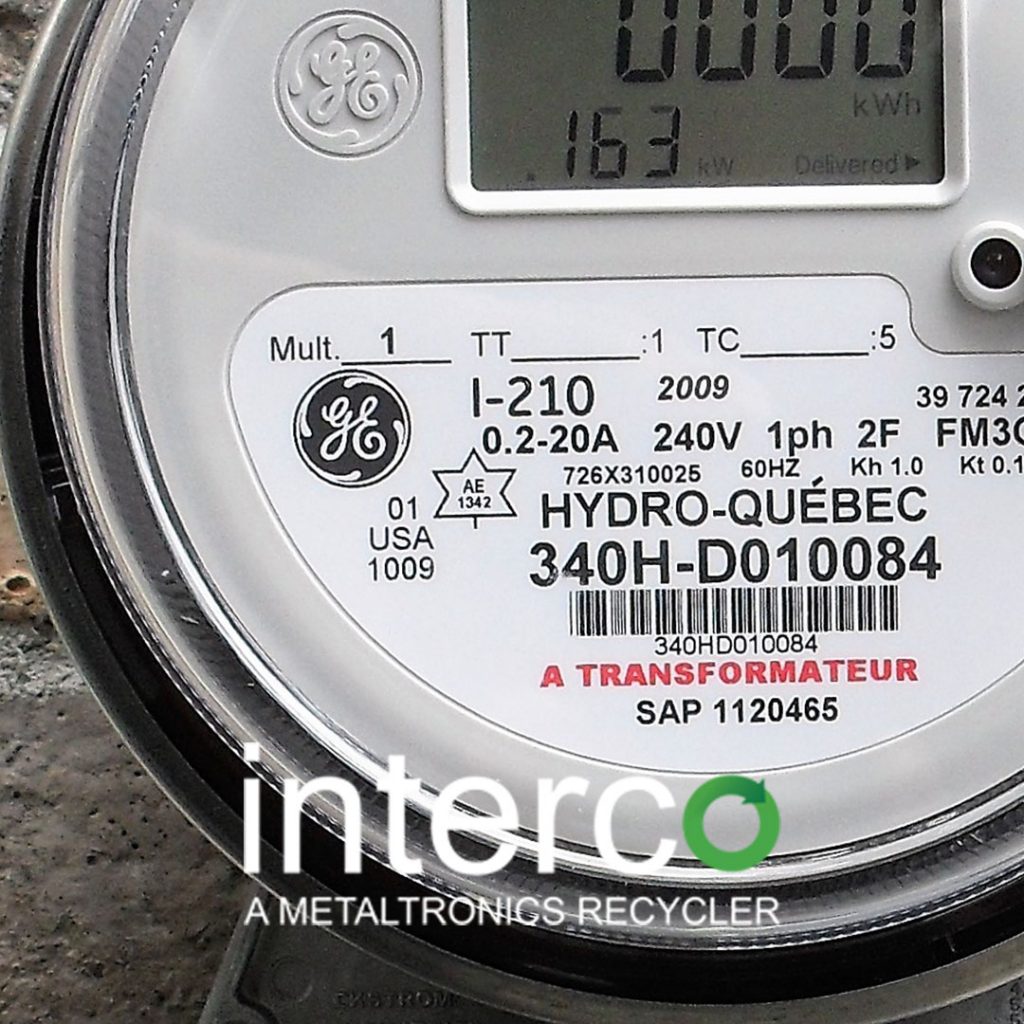 Recycling Electrical Utility Meters in Jackson