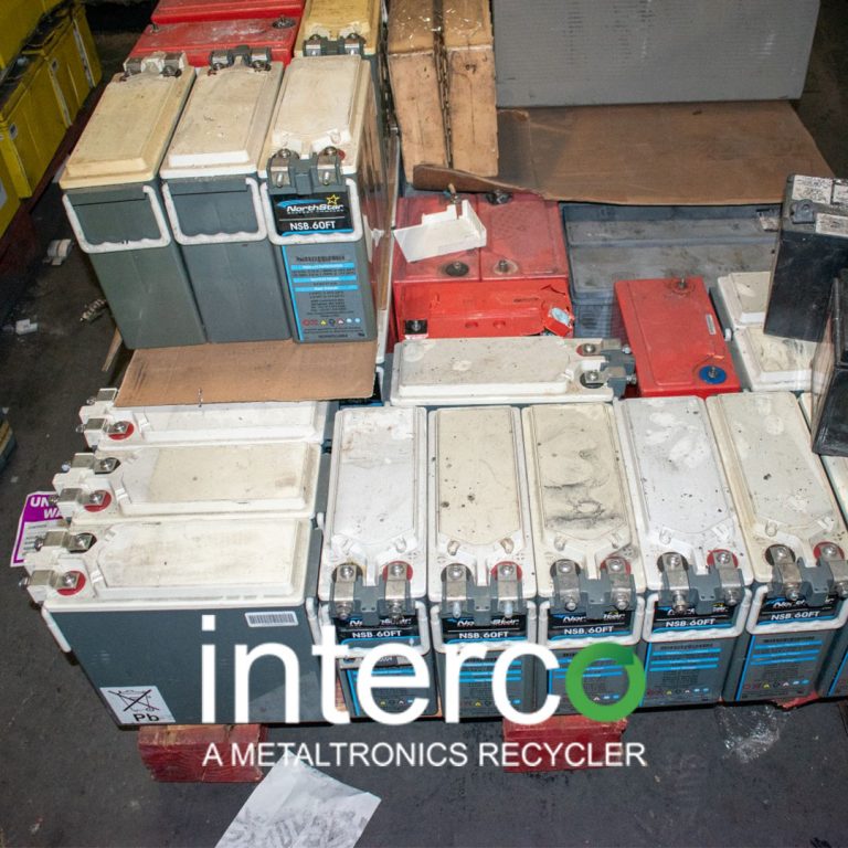 Who Recycles Scrap Lead Acid Batteries Near Me? Interco